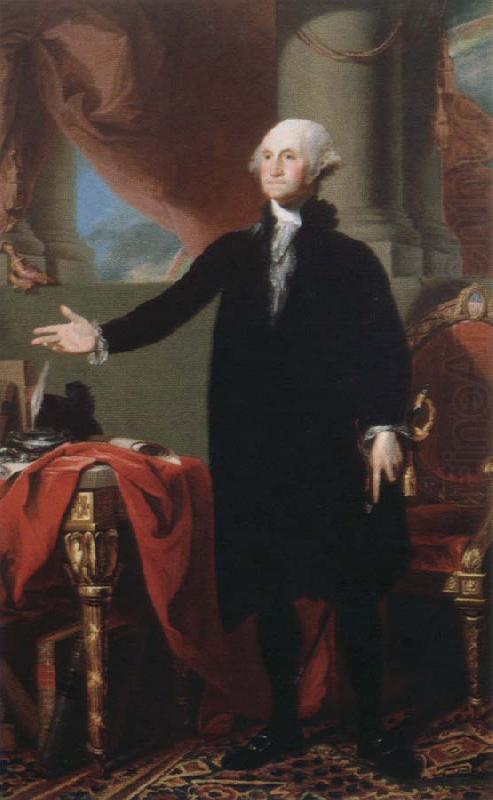 Gilbert Stuart george washington oil painting picture